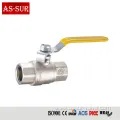 Brass Gas Ball Valve, Angle Gas Valve